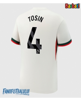 Chelsea Tosin Adarabioyo #4 Tricou Fotbal Replică 2025-26 Barbati Deplasare
